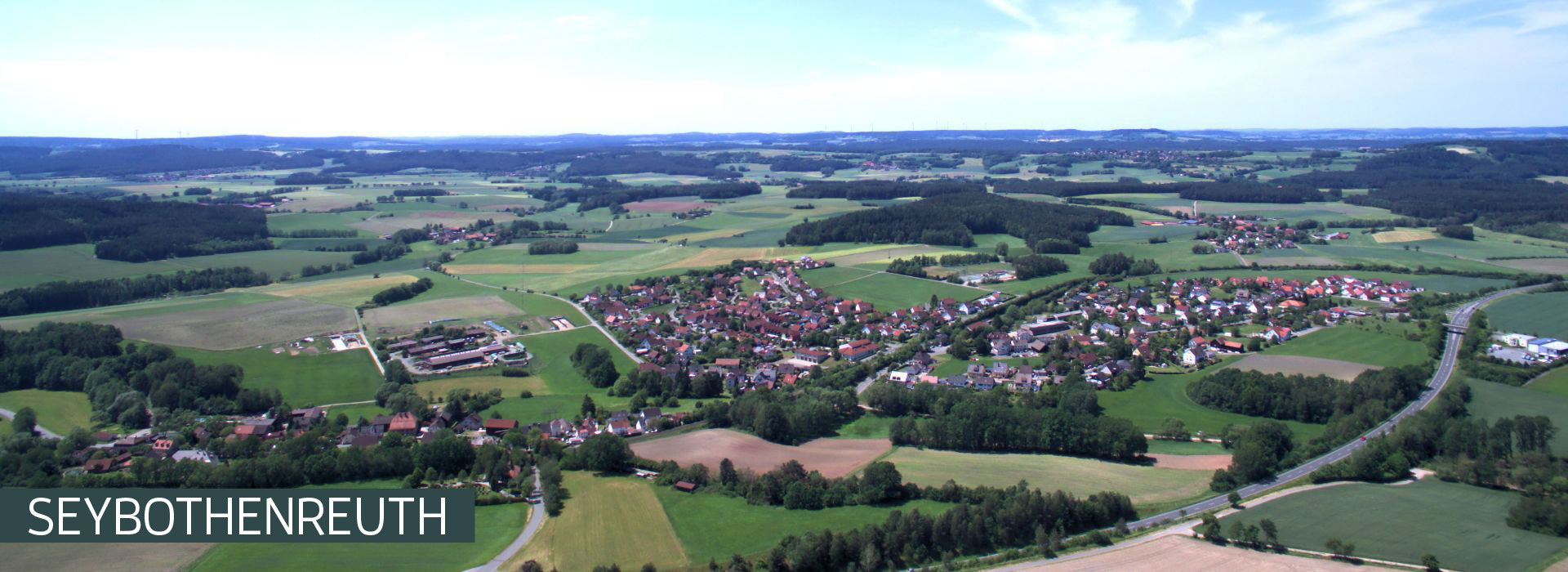 Sliderbild Seybothenreuth mit Ortsbezeichnung