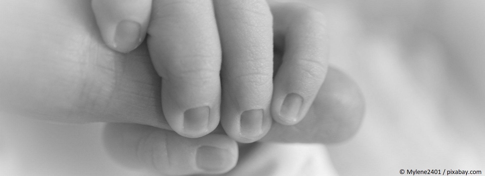 Babyhände mit copyright mylene2401 aus pixabay.com