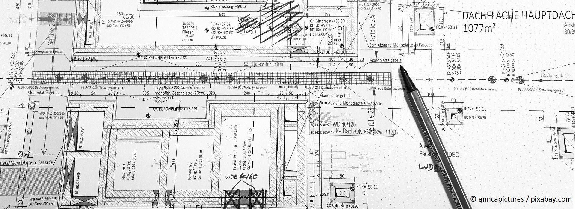 Bauplan Bild pixabay.com