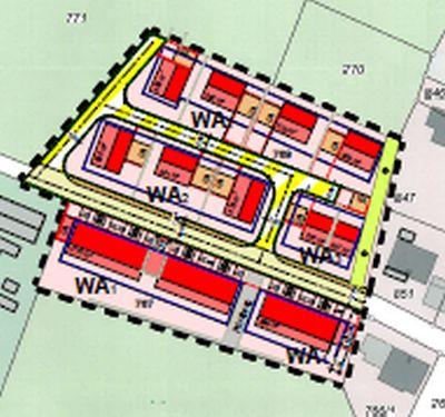 Wohngebiet Ahornstraße Übersichtsplan